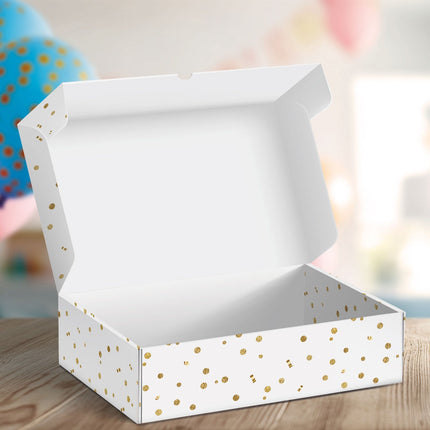 SEO. Personalisierte DIY Geschenkbox - Gold mit Wunschtext - Linkreich