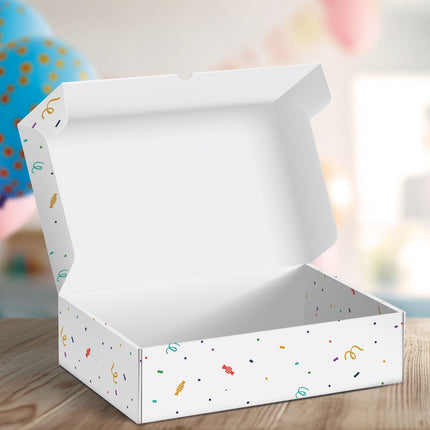 SEO. Personalisierte DIY Geschenkbox - Konfetti mit Wunschtext - Linkreich