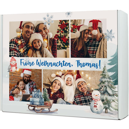 SEO. Personalisierte DIY Geschenkbox mit 4 Fotos & Wunschtext - Linkreich