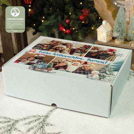 SEO. Personalisierte DIY Geschenkbox mit 4 Fotos & Wunschtext - Linkreich