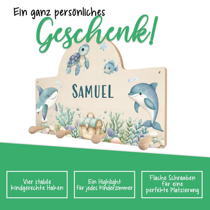 SEO. Personalisierte Garderobe fürs Kinderzimmer - See - Linkreich