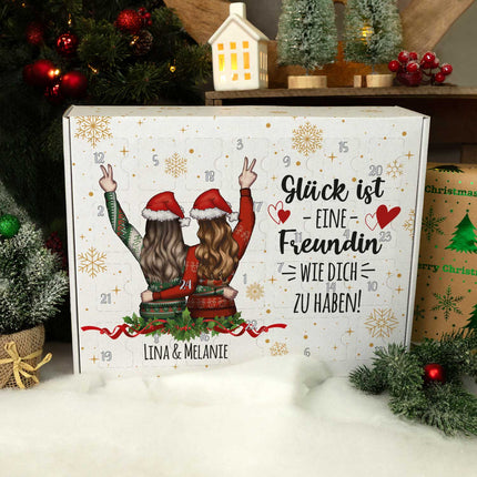 SEO. Personalisierter DIY Adventskalender - Konfigurator Freundinnen zum selbst Befüllen - Linkreich