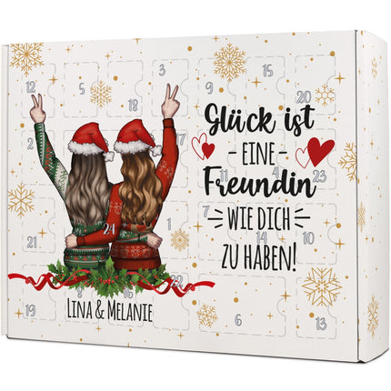 SEO. Personalisierter DIY Adventskalender - Konfigurator Freundinnen zum selbst Befüllen - Linkreich