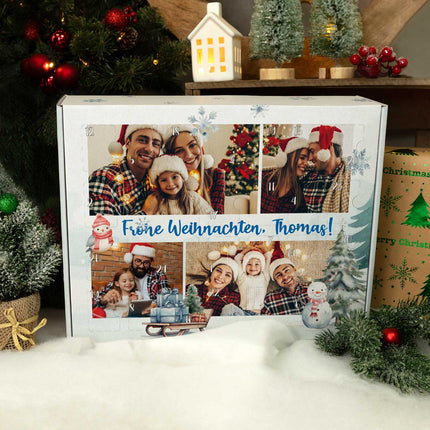 SEO. Personalisierter DIY Adventskalender mit 4 Fotos & Wunschtext zum selbst Befüllen - Linkreich