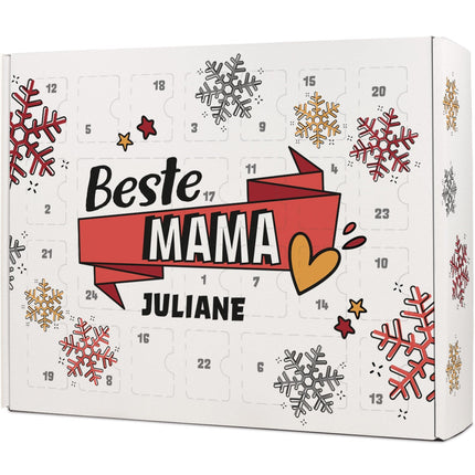 SEO. Personalisierter DIY Adventskalender mit Beste/Bester Design zum selbst Befüllen - Beste Mama Linkreich