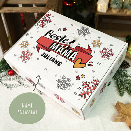 SEO. Personalisierter DIY Adventskalender mit Beste/Bester Design zum selbst Befüllen - Beste Mama Linkreich