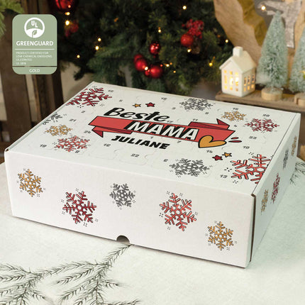 SEO. Personalisierter DIY Adventskalender mit Beste/Bester Design zum selbst Befüllen - Beste Mama Linkreich