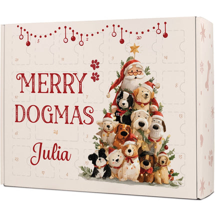 SEO. Personalisierter DIY Adventskalender mit Dogmas Design zum selbst Befüllen - Linkreich