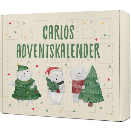 SEO. Personalisierter DIY Adventskalender mit Eisbären Design zum selbst Befüllen - Linkreich