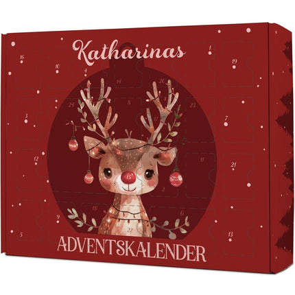 SEO. Personalisierter DIY Adventskalender mit Rentier Design zum selbst Befüllen - Linkreich