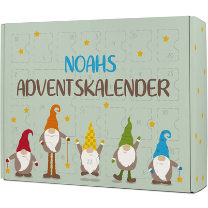 SEO. Personalisierter DIY Adventskalender mit Wichtel Design zum selbst Befüllen - Linkreich