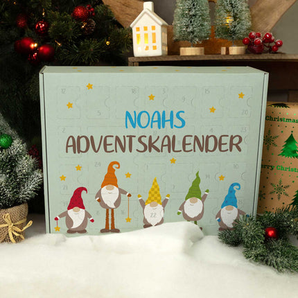 SEO. Personalisierter DIY Adventskalender mit Wichtel Design zum selbst Befüllen - Linkreich