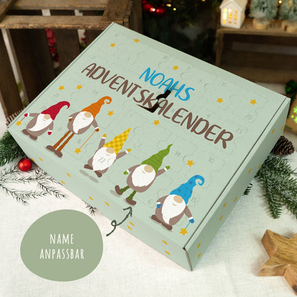 SEO. Personalisierter DIY Adventskalender mit Wichtel Design zum selbst Befüllen - Linkreich