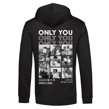 SEO. Personalisierter Hoodie - Only You - Herren Linkreich