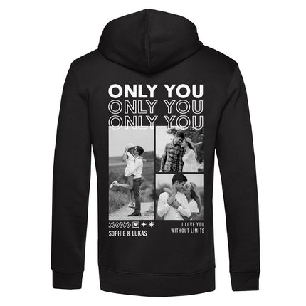 SEO. Personalisierter Hoodie - Only You - Herren Linkreich