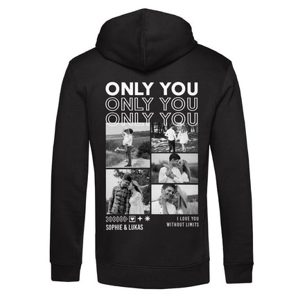 SEO. Personalisierter Hoodie - Only You - Herren Linkreich