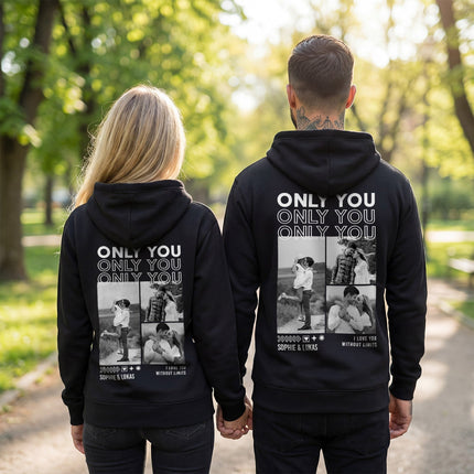 SEO. Personalisierter Hoodie - Only You - Herren Linkreich
