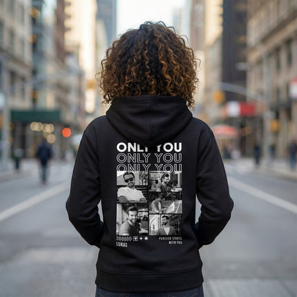 SEO. Personalisierter Hoodie - Only You - Damen Linkreich
