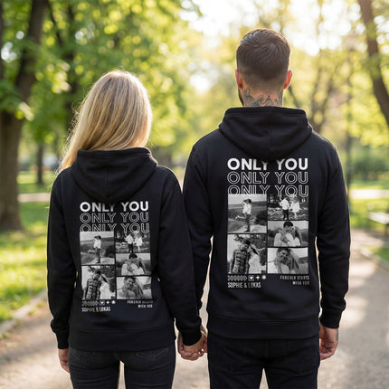 SEO. Personalisierter Hoodie - Only You - Herren Linkreich