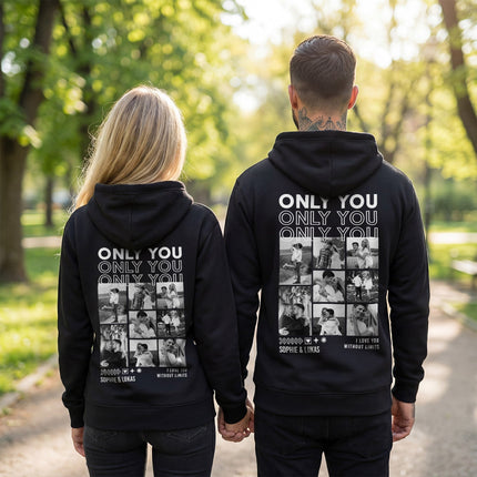 SEO. Personalisierter Hoodie - Only You - Damen Linkreich