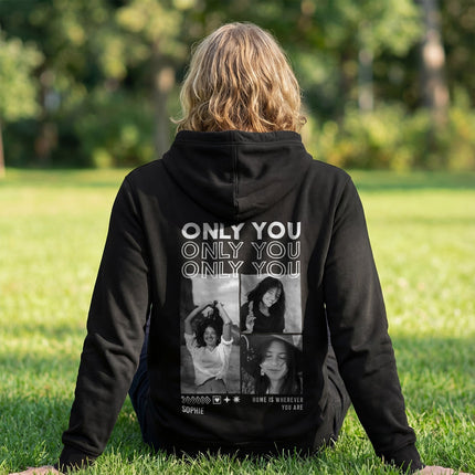 SEO. Personalisierter Hoodie - Only You - Herren Linkreich