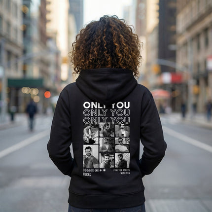 SEO. Personalisierter Hoodie - Only You - Damen Linkreich