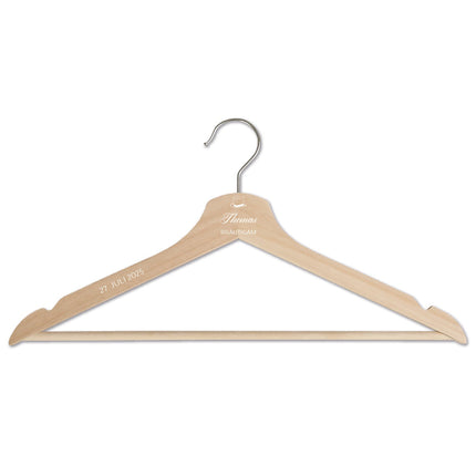 SEO. Personalisierter Kleiderbügel - Hochzeit Symbole - Natur Linkreich
