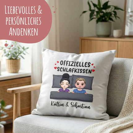 SEO. Personalisiertes Kissen mit Motiv - Offizielles Schlafkissen - Linkreich