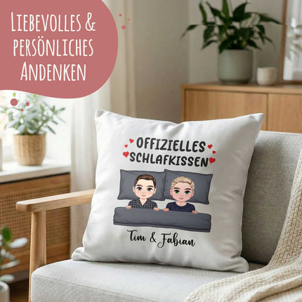 SEO. Personalisiertes Kissen mit Motiv - Offizielles Schlafkissen - Linkreich