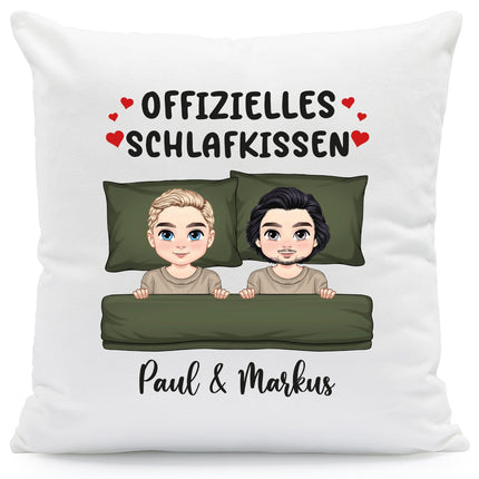 SEO. Personalisiertes Kissen mit Motiv - Offizielles Schlafkissen - Linkreich