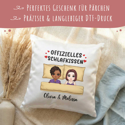 SEO. Personalisiertes Kissen mit Motiv - Offizielles Schlafkissen - Linkreich