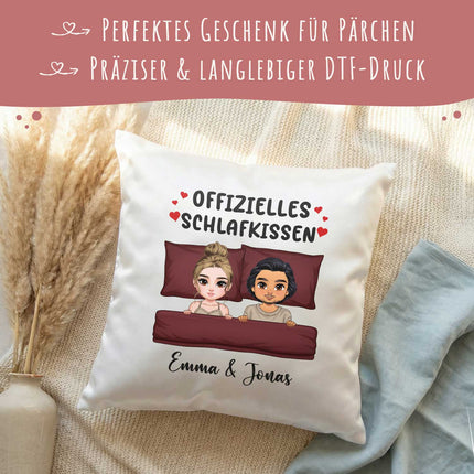 SEO. Personalisiertes Kissen mit Motiv - Offizielles Schlafkissen - Linkreich
