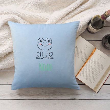 SEO. Personalisiertes Kissen mit Motiv - Tiere - Rosa Linkreich