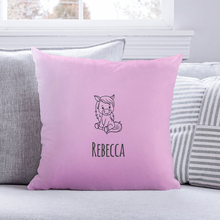 SEO. Personalisiertes Kissen mit Motiv - Tiere - Weiß Linkreich