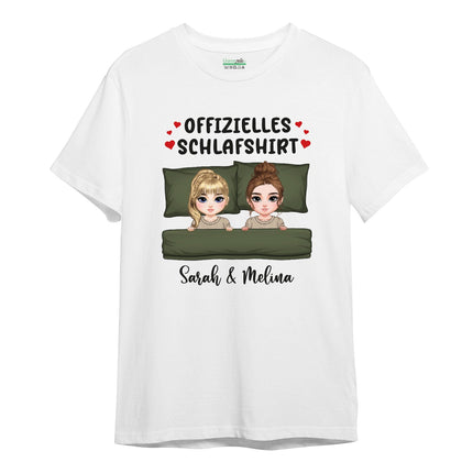 SEO. Personalisiertes Oversized T-Shirt - Offizielles Schlafshirt - Schwarz Linkreich