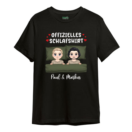 SEO. Personalisiertes Oversized T-Shirt - Offizielles Schlafshirt - Schwarz Linkreich