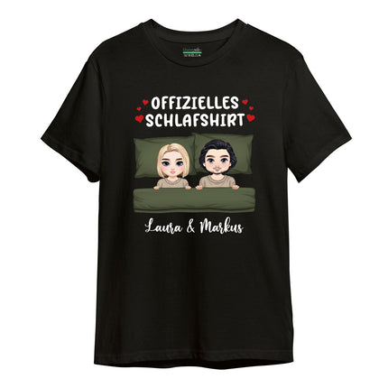SEO. Personalisiertes Oversized T-Shirt - Offizielles Schlafshirt - Schwarz Linkreich