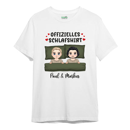 SEO. Personalisiertes Oversized T-Shirt - Offizielles Schlafshirt - Schwarz Linkreich