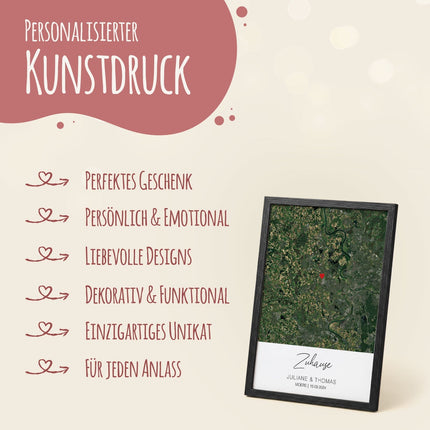 SEO. Personalisiertes Poster - Zuhause - Personalisiertes Geschenk - A4 Linkreich