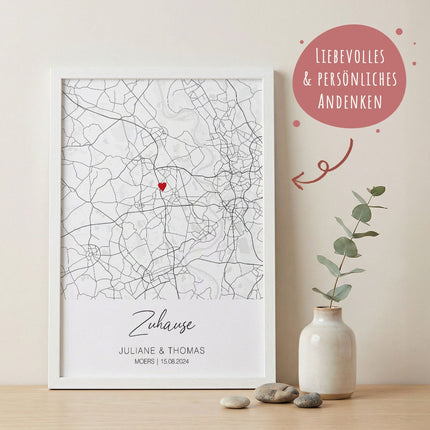 SEO. Personalisiertes Poster - Zuhause - Personalisiertes Geschenk - A4 Linkreich