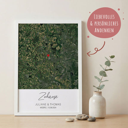 SEO. Personalisiertes Poster - Zuhause - Personalisiertes Geschenk - A4 Linkreich