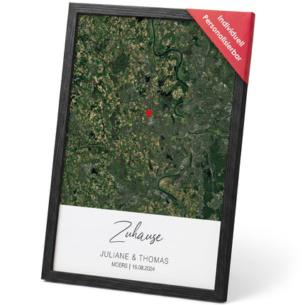 SEO. Personalisiertes Poster - Zuhause - Personalisiertes Geschenk - A4 Linkreich