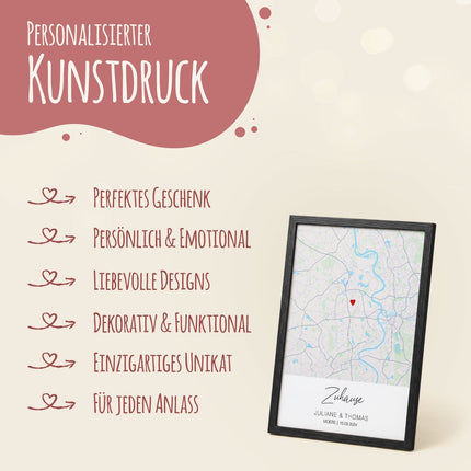 SEO. Personalisiertes Poster - Zuhause - Personalisiertes Geschenk - A4 Linkreich