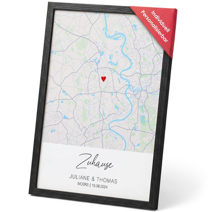 SEO. Personalisiertes Poster - Zuhause - Personalisiertes Geschenk - A4 Linkreich