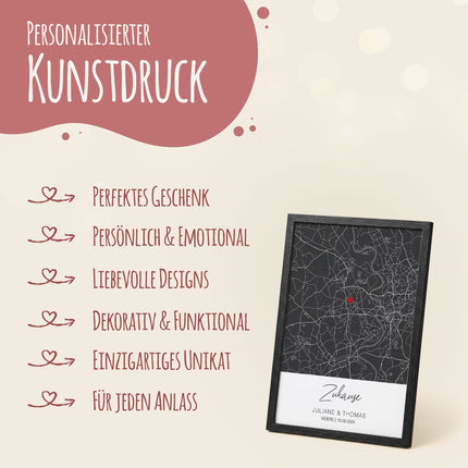 SEO. Personalisiertes Poster - Zuhause - Personalisiertes Geschenk - A4 Linkreich
