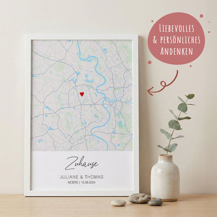 SEO. Personalisiertes Poster - Zuhause - Personalisiertes Geschenk - A4 Linkreich