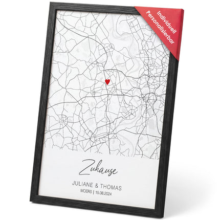 SEO. Personalisiertes Poster - Zuhause - Personalisiertes Geschenk - A4 Linkreich