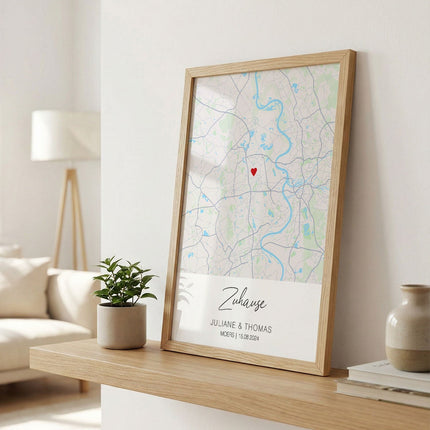 SEO. Personalisiertes Poster - Zuhause - Personalisiertes Geschenk - A4 Linkreich