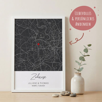 SEO. Personalisiertes Poster - Zuhause - Personalisiertes Geschenk - A4 Linkreich