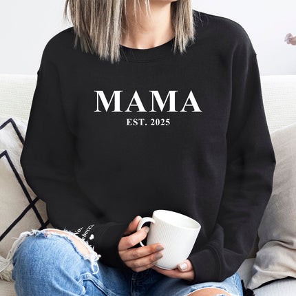 SEO. Personalisiertes Sweatshirt - Schriftzug - Altrosa Linkreich